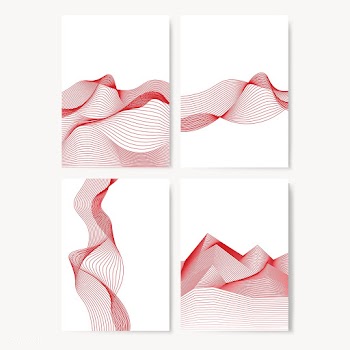 Data visualization dynamic wave pattern vecto.. | Free stock vector - 487093