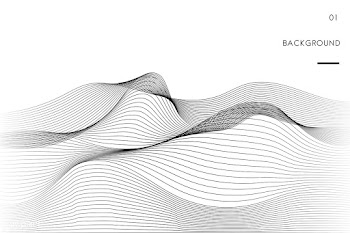 Data visualization dynamic wave pattern vecto.. | Free stock vector - 487149