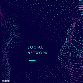 Data visualization particle dynamic wave patt.. | Free stock vector - 486986