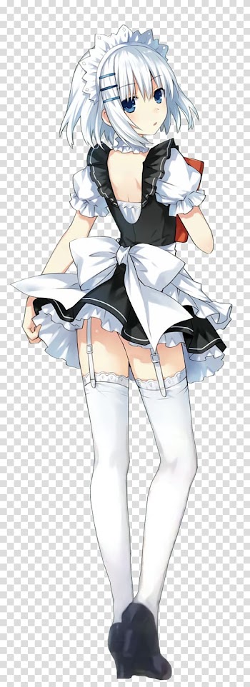 Date A Live: Tohka Dead End Anime Art Maid, Anime transparent background PNG clipart