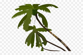 Date Palm Clipart Jungle - Jungle Trees Vector