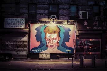 David Bowie, New York Street | Free Photo - rawpixel
