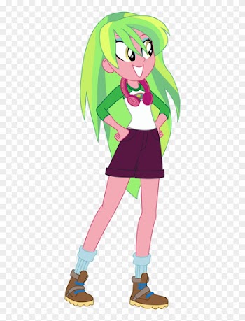 Davidsfire, Boots, Clothes, Equestria Girls, Headphones, - Equestria Girls Lemon Zest