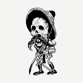 Day of the Dead clipart | Free PSD - rawpixel