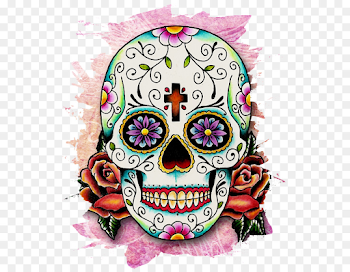Day Of The Dead Skull - sugar skulls png download - 580*700 - Free ...
