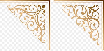 Day spa - Ancient golden frame material 