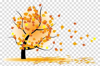 Day Week Message Emoticon , autumn tree transparent background PNG clipart