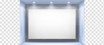Daylighting Display device frame, blank billboard transparent background PNG clipart