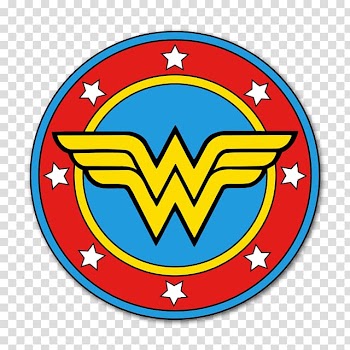 DC Comics Wonder Woman logo, Wonder Woman Superman Superwoman Superhero Lego Batman 2: DC Super Heroes, Wonder Woman transparent background PNG clipart