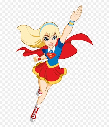 Dc Super Hero Girls - Super Girl Png