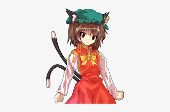 De Chen - Touhou Project Chen - Free Transparent PNG Download - PNGkey