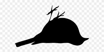 Dead Bird Clipart - Bird Silhouette Clip Art