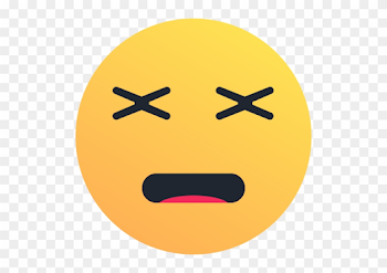 Dead, Deceased, Emoji, Emoticon, Face, Confront, Reaction, - Dead ...