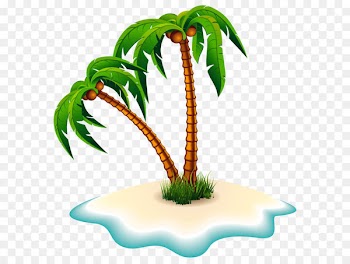 Dead Island Clip art - Palm Trees and Island PNG Clipart Image 