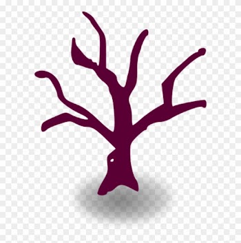 Dead Tree Cartoon Vector Clip Art - Tree Graphic Organizer Template