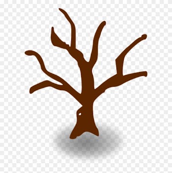 Dead Tree Cartoon Vector Clip Art - Tree Graphic Organizer Template