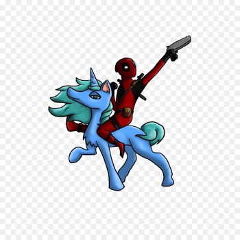 Deadpool Drawing Unicorn - deathstroke 