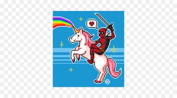 Deadpool film series Ni no Kuni II: Revenant Kingdom Pixel art - deadpool unicorn 