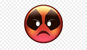 Deadpool Telegram Sticker Emoji Snout - Deadpool emoji 