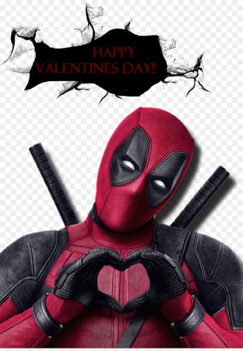 Deadpool Valentine's Day Film Greeting & Note Cards Marvel Comics - deadpool 