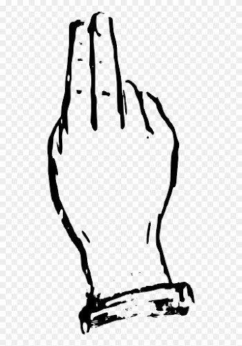 Deaf Alphabet U Clipart - Alphabet