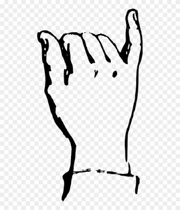 Deaf Alphabet Y Clip Art - Deaf Alphabet Y