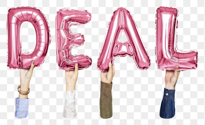 Deal balloon png word sticker, | Free PNG - rawpixel
