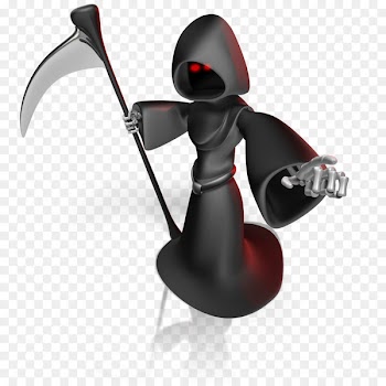 Death Animation Scythe Presentation - grim reaper 