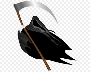 Death Clip art - Creepy Grim Reaper PNG Clipart Image 