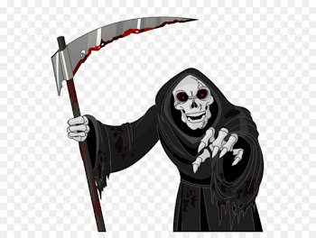 Death Clip art - Scary Grim Reaper PNG Vector Clipart 
