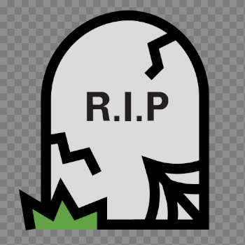 Death, grave, halloween, rip, stone, tombstone icon
