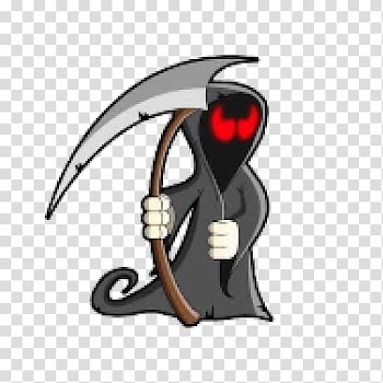 Death Halloween Decal , reaper transparent background PNG clipart