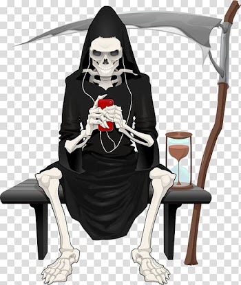 Death Halloween Drawing, Halloween transparent background PNG clipart