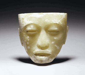 death mask; green alabaster; dealer | Free Photo - rawpixel