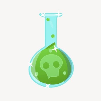 Death potion clipart, illustration vector. | Free Vector - rawpixel