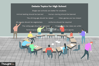 Debate Topics for the High School Classroom