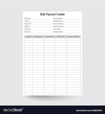 debt payment tracker