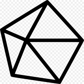 Decahedron Vector graphics Shape Polyhedron Royalty-free - shape 