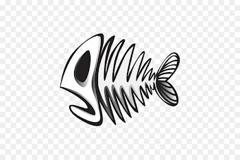 Decal Boat Logo Text Sticker - bonefish graphic 