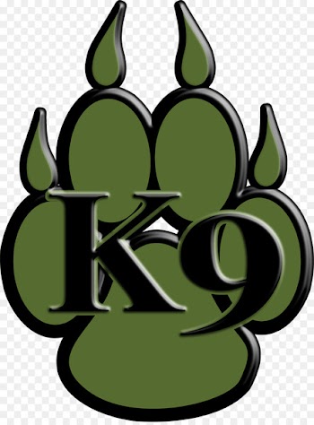 Decal Leaf Storenvy Paw Police dog - bangles insignia 
