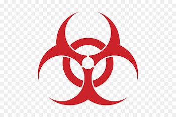 Decal, Sticker, Biological Hazard, Red, Logo PNG