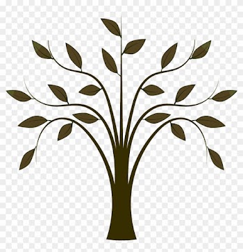 Decline Of Pollinators Threatens Food Supply - Cartoon Tree With Branches