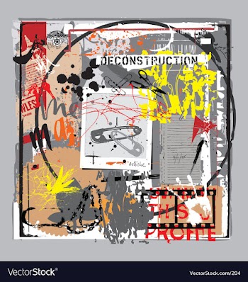 Deconstruction vector image