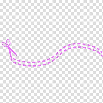 Decoraciones, pink dotted line transparent background PNG clipart
