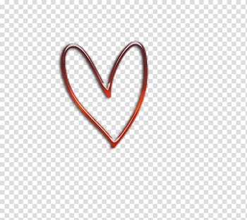 Decoraciones, red heart illustration transparent background PNG clipart