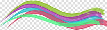 Decorados Lines Colors, abstract painting transparent background PNG clipart