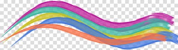 Decorados Lines Colors, pink, green, yellow, blue, and orange lights transparent background PNG clipart