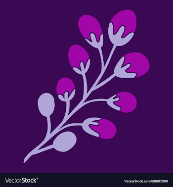 Decoration branches with flowers spring flower vector image
