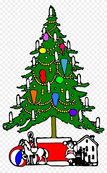 Decoration Christmas, Christmas Tree, X-mas, Xmas, - Black And White Christmas Tree