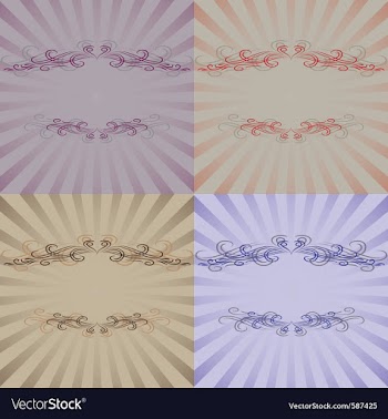 Decoration frame vector image